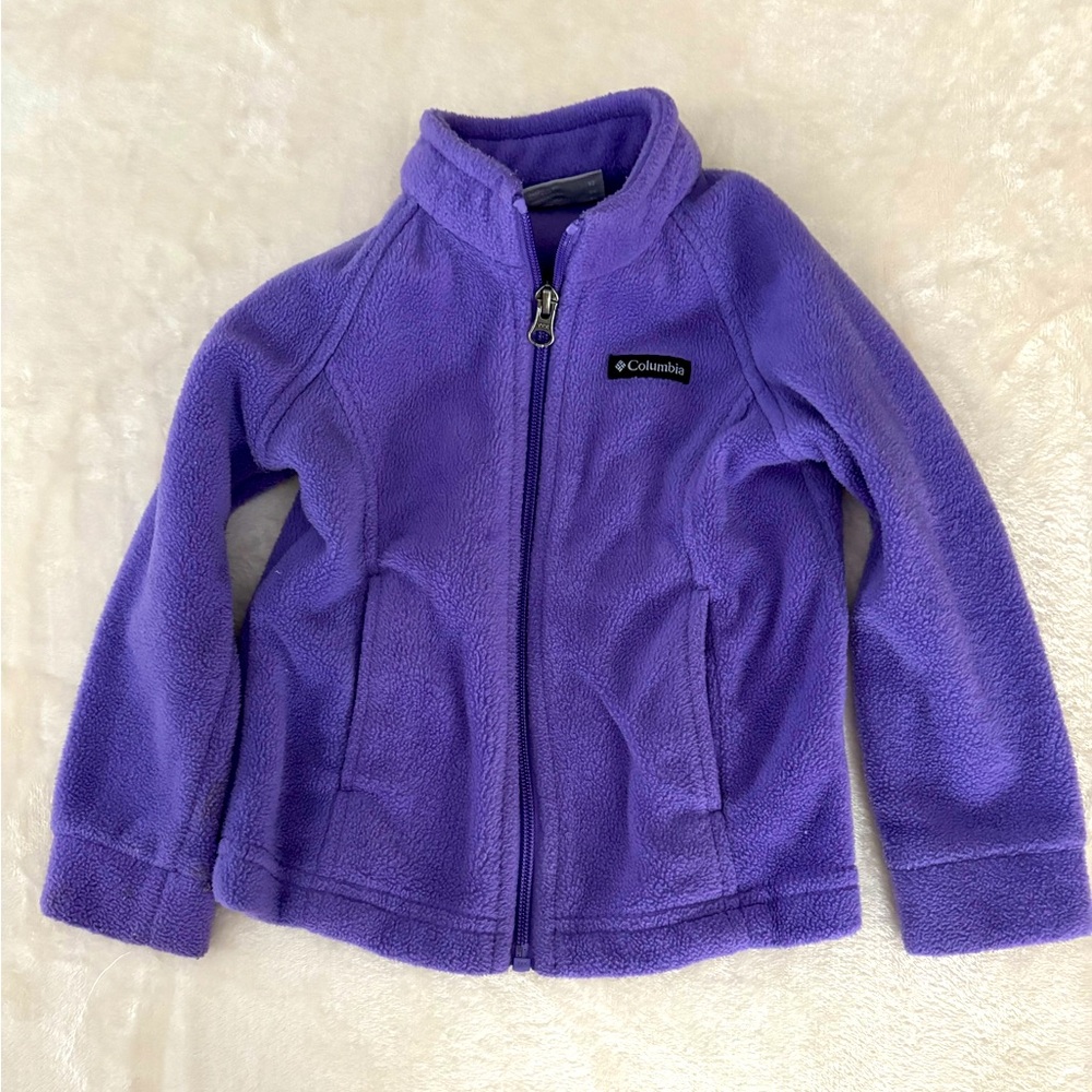 Columbia Fleece Jacket in Grape 3T